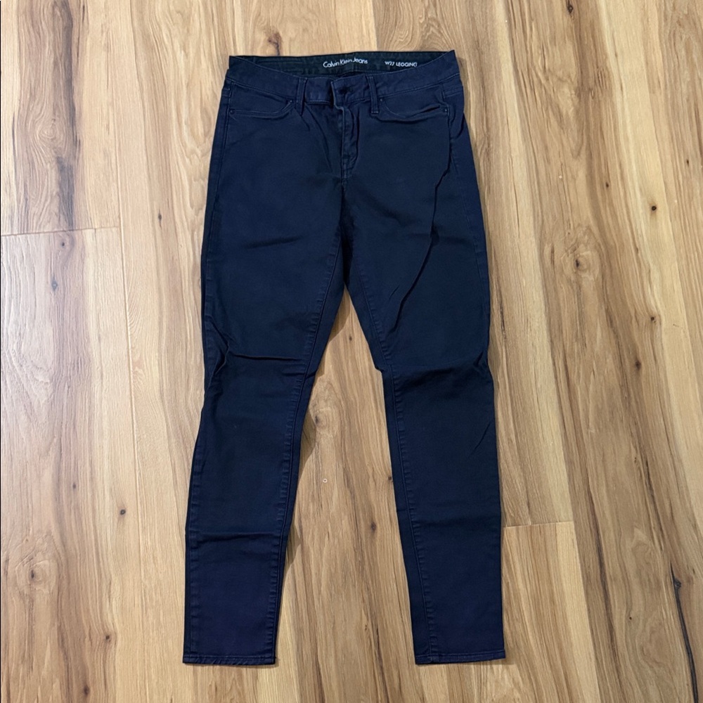Calvin Klein Dark Blue Denim Pants